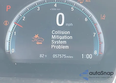 2019 Honda Civic Touring z USA, uszkodzony, nr VIN JHMFC1F90KX002322